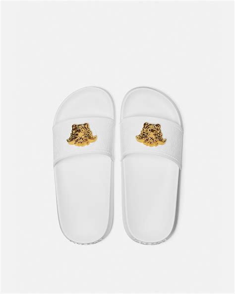 versace slides womens white|versace slides images.